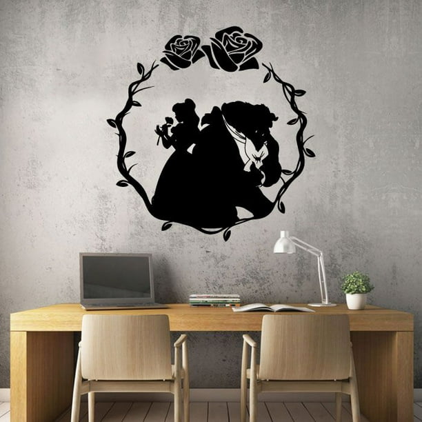Needs Beast Beauty and the Beast Home Room Wall Sticker Vinyl Art Decal Decors Needs Beast Beauty and the Beast Home Room Wall Sticker Vinyl Art Decal Decors